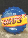 dp-171001-05 DAD'S ROOT BEER / 1990's Botte Cap Sign