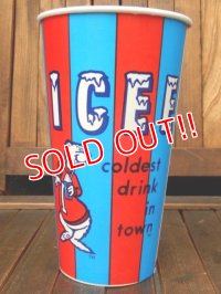 ct-171001-55 Icee Bear / Vintage Paper Cup