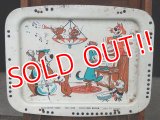 ct-171001-57 Hanna Barbera Characters / 1960's Tin Tray