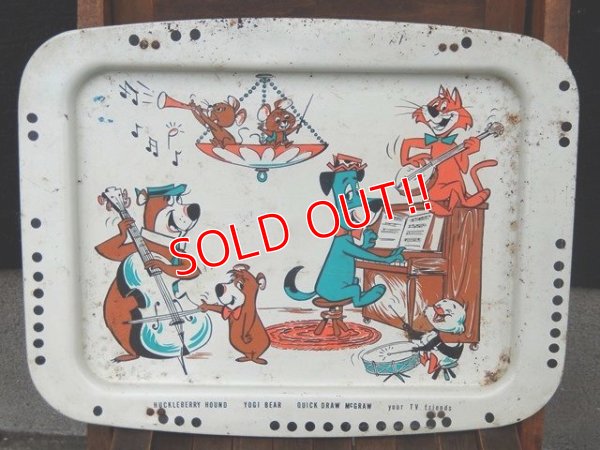 画像1: ct-171001-57 Hanna Barbera Characters / 1960's Tin Tray