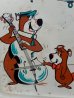 画像2: ct-171001-57 Hanna Barbera Characters / 1960's Tin Tray (2)