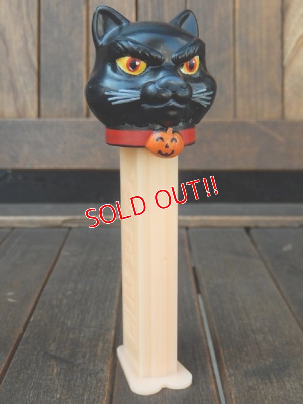 画像1: pz-160901-151 Halloween Black Cat / 2000's PEZ Dispenser