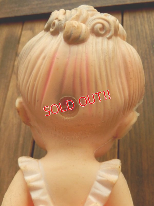 画像5: ct-171001-23 Sun Rubber / Ruth E Newton 1950's Girl Squeaky Doll