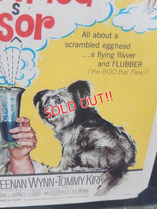 画像3: ct-170901-28 Walt Disney's / 1960's The Absent-minded Professor Movie Poster