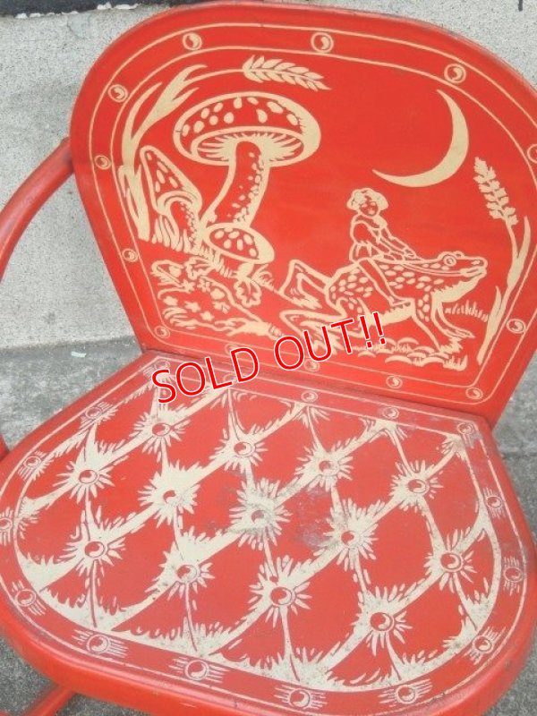 画像3: dp-171001-18 Vintage Kids Chair w/Chalk Board