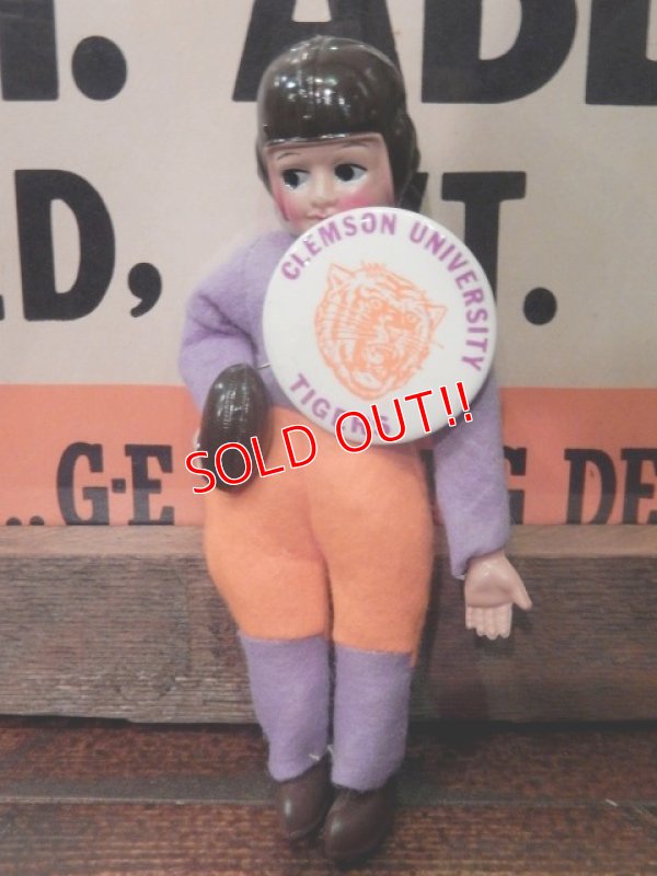 画像1: ct-171001-39 Vintage Football Doll