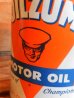 画像2: dp-171020-18 OILZUM / 1970's 1QT Motor Oil Can (2)