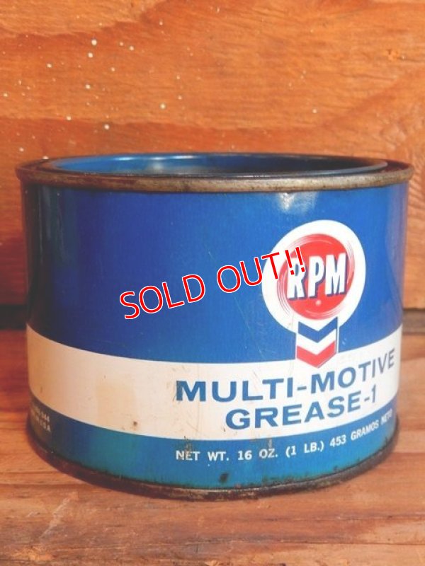 画像1: dp-171020-19 RPM / 1960's Multi-Motive Grease-1 Can