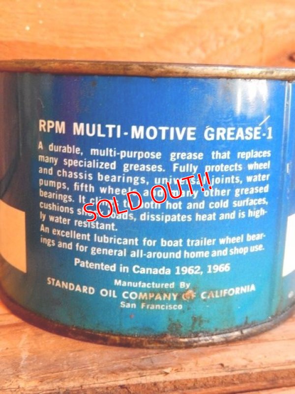 画像4: dp-171020-19 RPM / 1960's Multi-Motive Grease-1 Can