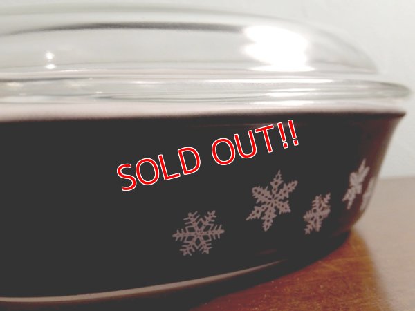 画像5: dp-170402-07 Pyrex / Snowflake Divided Dish