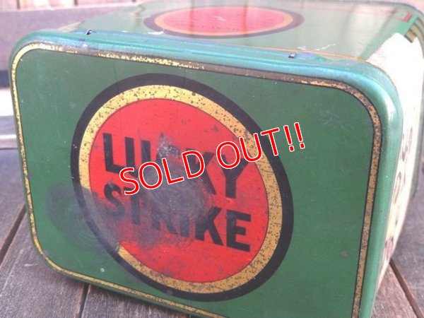 画像5: dp-171101-09 LUCKY STRIKE / 1940's Tin Can