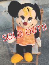 ct-171101-02 Minnie Mouse / 1970's Big Plush Doll