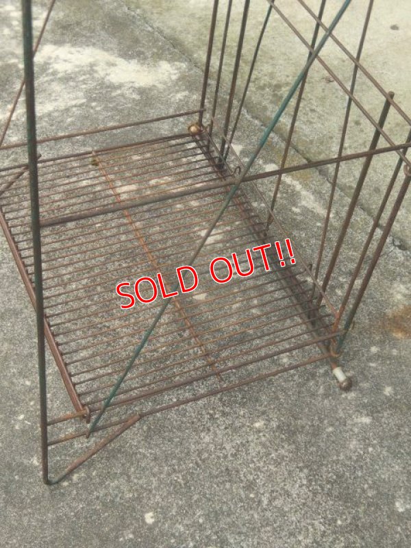 画像5: dp-171101-01 Black Flag / Vintage Wire Rack