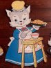 画像2: ct-171109-01 Dolly Toy / Three Little Kittens 1959 Wall Pin-Up (2)