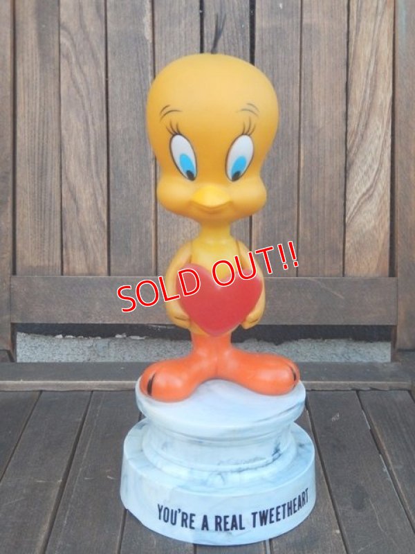 画像1: ct-171109-05 Tweety / R.DAKIN 1970's figure w/stand