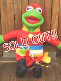 ct-171109-19 Kermit the Frog / Mattel 1990's Firefighter Plush Doll