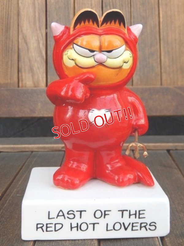 画像1: ct-171201-03 Garfield / 1970's Red Devil Ceramic Display