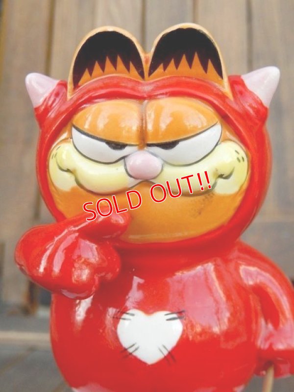 画像2: ct-171201-03 Garfield / 1970's Red Devil Ceramic Display