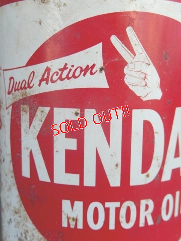 画像2: dp-171206-21 Kendall / Vintage 1QT Motor Oil Can