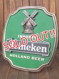 dp-171206-17 Heineken / 1980's Store Display Stand Sign