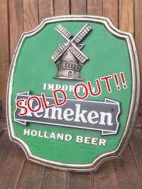 dp-171206-17 Heineken / 1980's Store Display Stand Sign