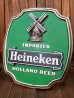 画像1: dp-171206-17 Heineken / 1980's Store Display Stand Sign (1)