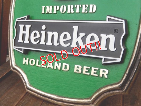 画像3: dp-171206-17 Heineken / 1980's Store Display Stand Sign