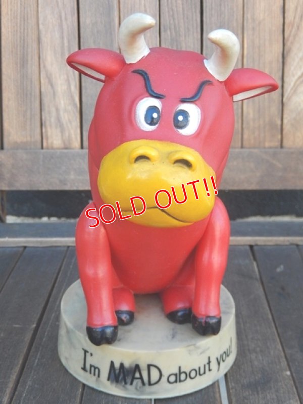 画像1: ct-171206-15 Goofy Grams / R.DAKIN 70's Bull "I'm MAD about you!"