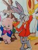 画像2: ct-171206-69 Looney Tunes / 1979 Kid's Tin Table (2)