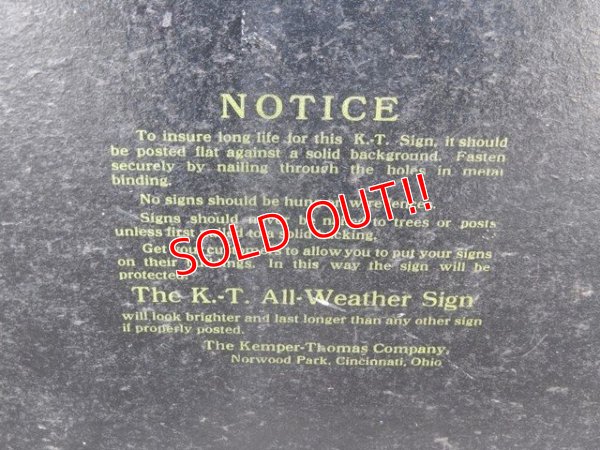 画像7: dp-170404-04 Crown Overalls / 1950's Sign