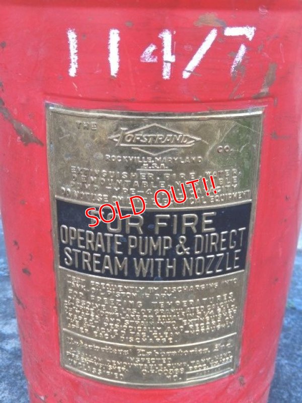 画像2: dp-171206-03 1940's Pump Fire Extinguisher
