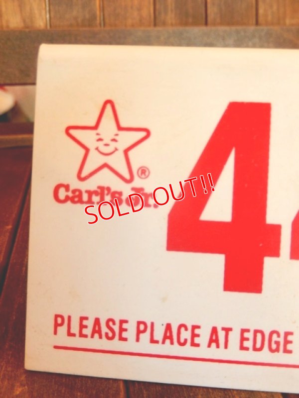 画像3: dp-171206-31 Carl's Jr / Number Plate #44