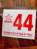 画像1: dp-171206-31 Carl's Jr / Number Plate #44 (1)