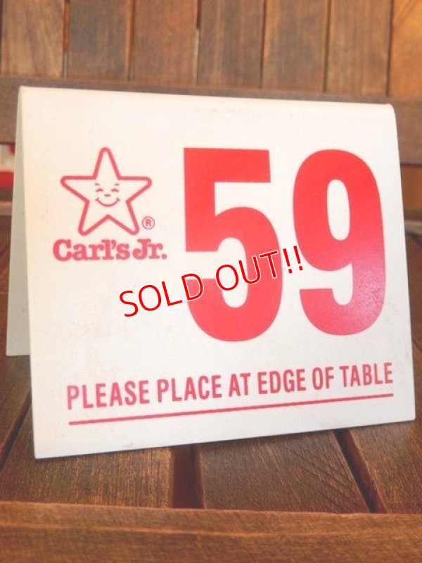 画像2: dp-171206-31 Carl's Jr / Number Plate #59