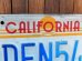 画像2: dp-171206-09 License Plate "CALIFORNIA" (2)