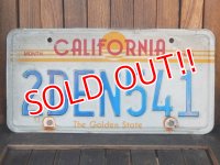 dp-171206-09 License Plate "CALIFORNIA"