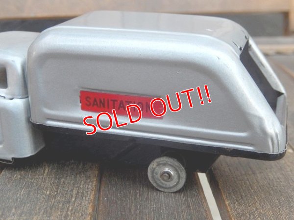画像4: dp-160309-31 Line Mar Toys / 1960's Friction Sanitation Truck