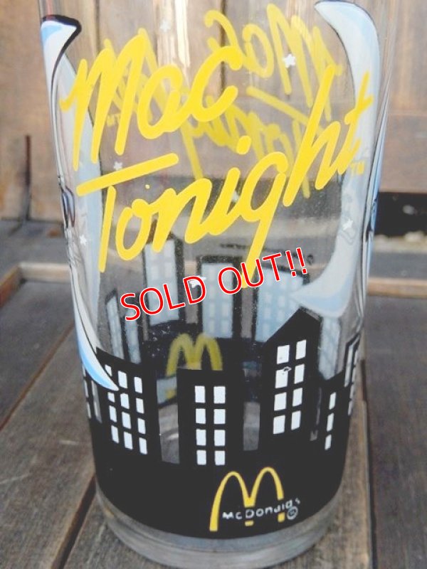画像3: gs-180110-04 McDonald's / Mac Tonight 1988 Glass