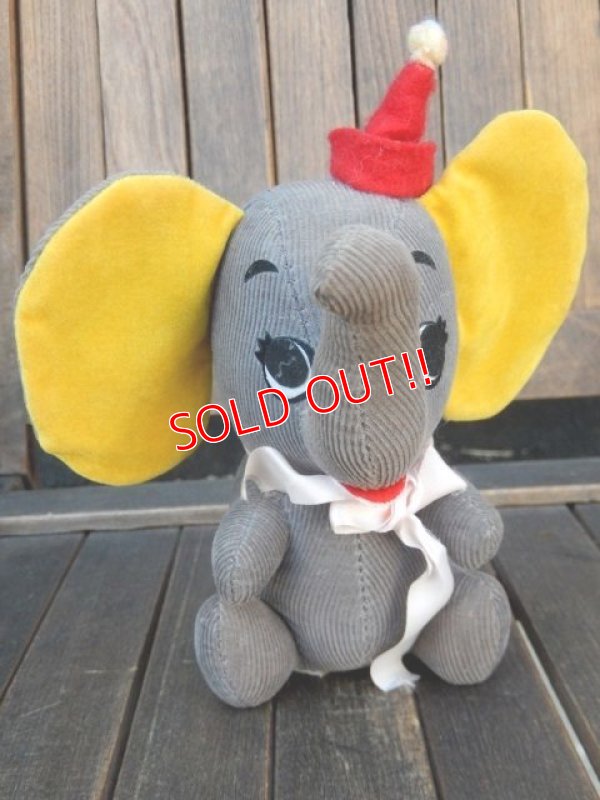 画像1: ct-180110-07 Dumbo / 1970's Stuffed Doll