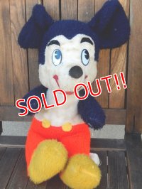 ct-180110-10 Mickey Mouse / 1960's Plush Doll