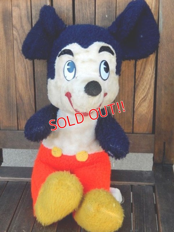 画像1: ct-180110-10 Mickey Mouse / 1960's Plush Doll