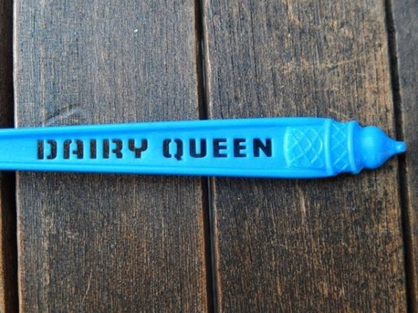 画像2: dp-171206-32 Dairy Queen / Plastic Spoon (Blue)