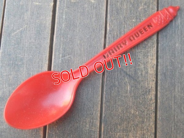 画像1: dp-171206-32 Dairy Queen / Plastic Spoon (Red)