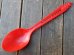 画像1: dp-171206-32 Dairy Queen / Plastic Spoon (Red) (1)