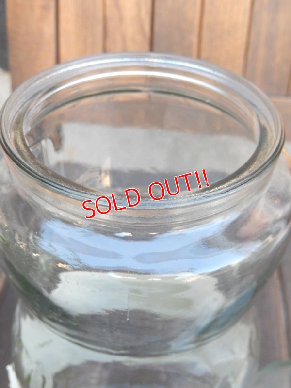 画像9: dp-180110-29 Planters / Mr.Peanut 1990's Glass Jar