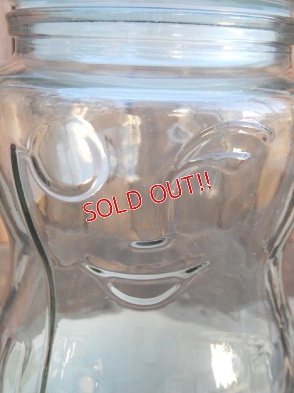 画像2: dp-180110-29 Planters / Mr.Peanut 1990's Glass Jar