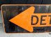 画像2: dp-171206-80 DETOUR Road Sign (2)