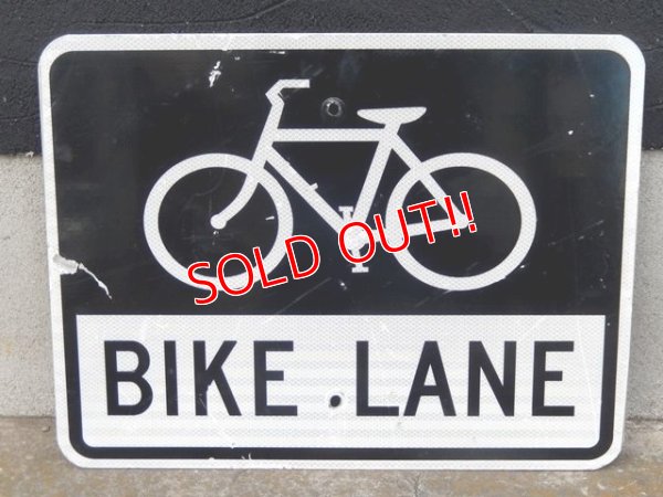 画像1: dp-180110-34 BIKE LANE Rod Sign