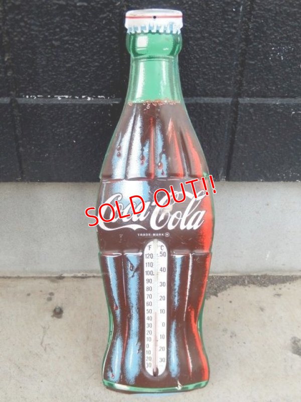 画像1: dp-171206-57 Coca Cola / 1960's Thermometer