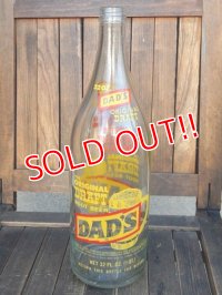 dp-180110-28 DAD'S Root Beer / 1960's-1970's 32 oz Bottle